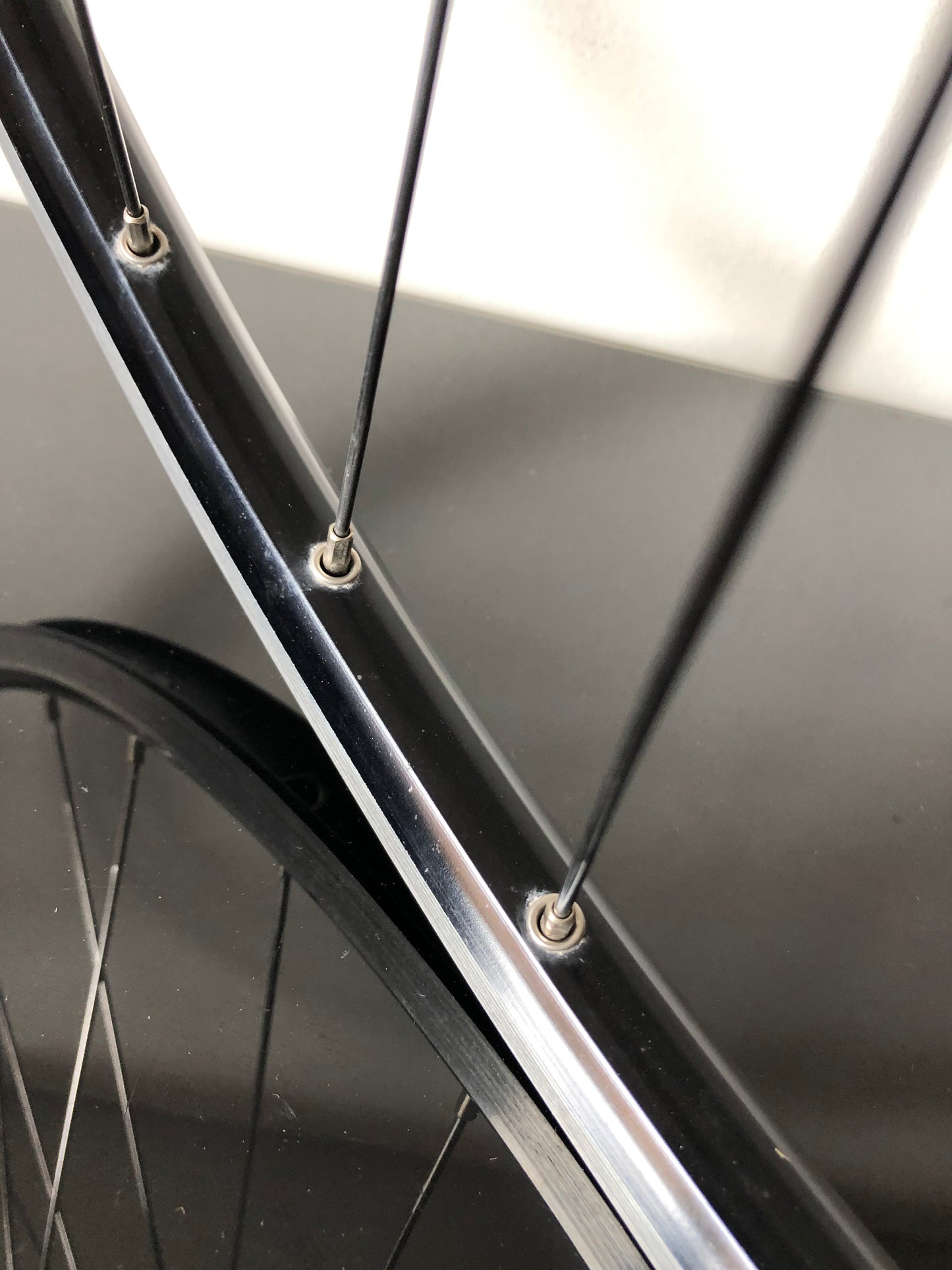 Ruote corsa Campagnolo Record Mavic  Open Pro. 700c, copertoncino.