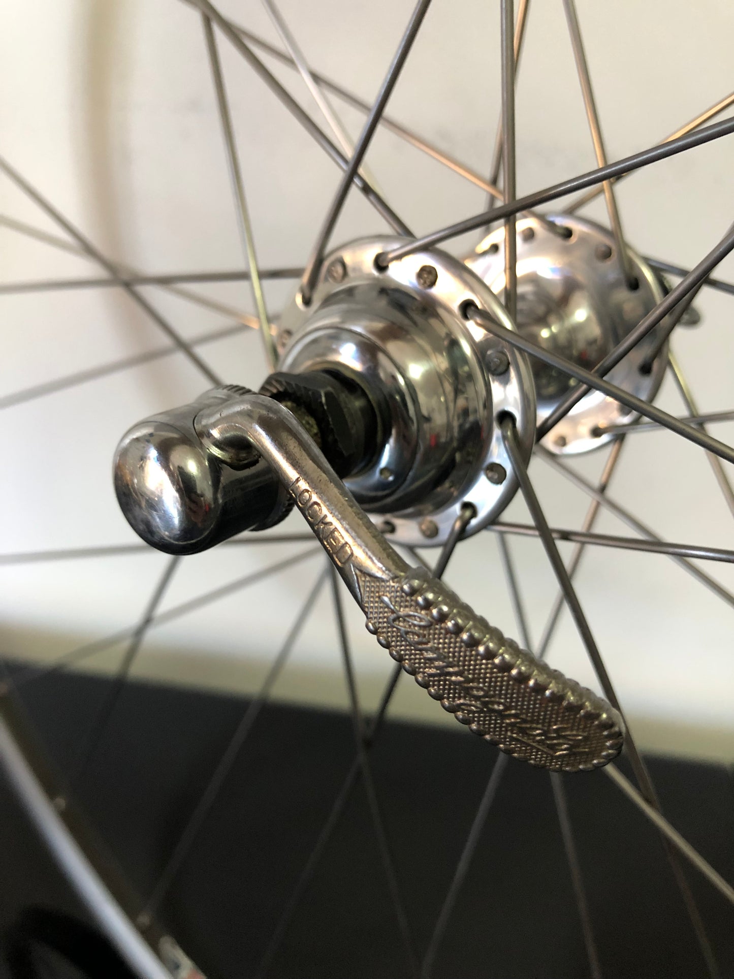 Ruote corsa, cerchi Nisi Laser su mozzi Campagnolo Record; Tubolari, 700c.