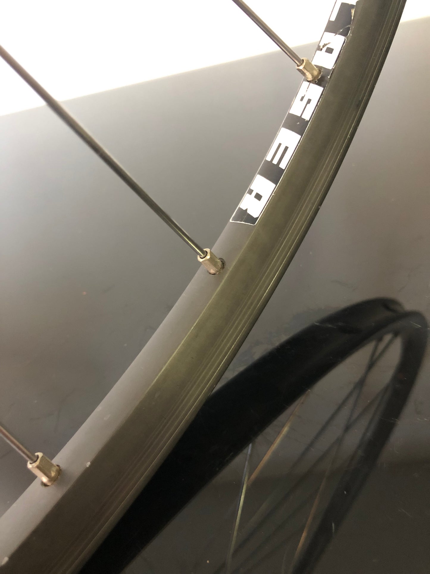 Ruote corsa, cerchi Nisi Laser su mozzi Campagnolo Record; Tubolari, 700c.