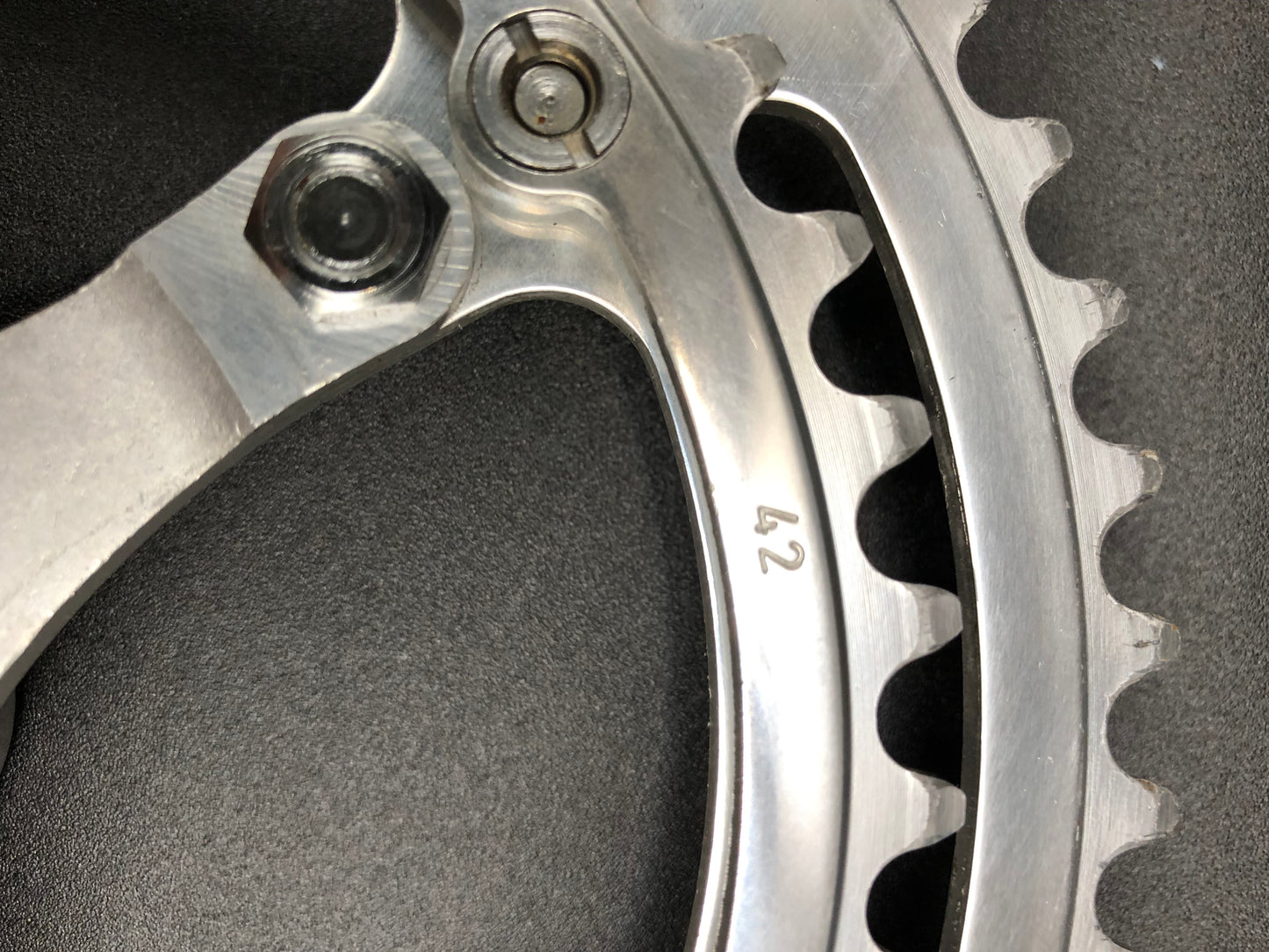 Guarnitura Campagnolo Nuovo Gran Sport. Mod. 3320. 170mm 52/42.