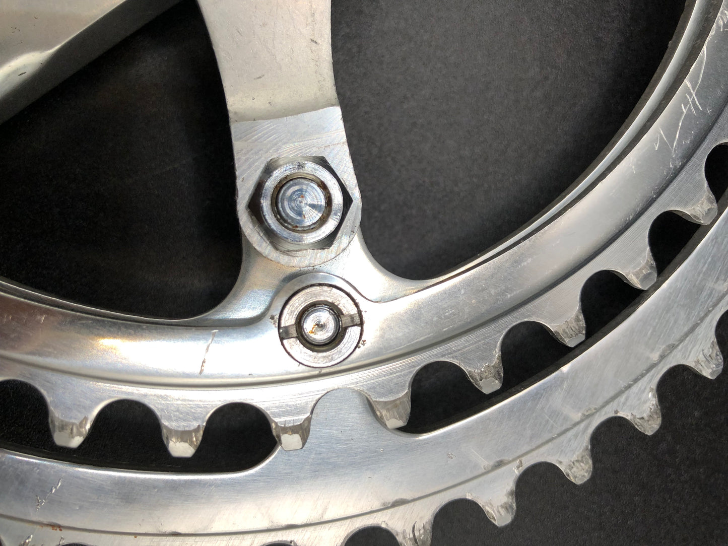 Guarnitura Campagnolo Nuovo Gran Sport. Mod. 3320. 170mm 52/42.