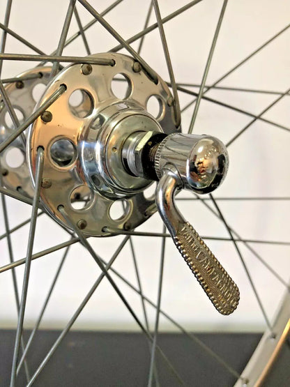 Ruote Campagnolo Gran Sport Nuovo Tipo, con cerchi Fiamme. Per tubolare