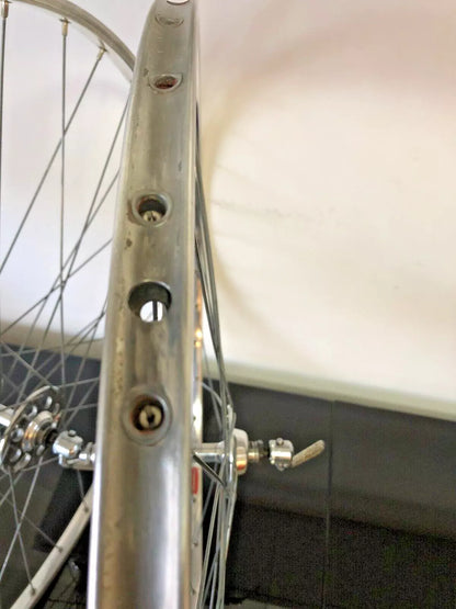 Ruote Campagnolo Gran Sport Nuovo Tipo, con cerchi Fiamme. Per tubolare