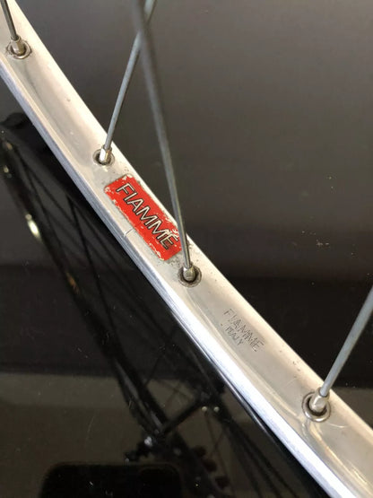 Ruote Campagnolo Gran Sport Nuovo Tipo, con cerchi Fiamme. Per tubolare