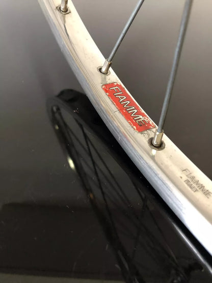 Ruote Campagnolo Gran Sport Nuovo Tipo, con cerchi Fiamme. Per tubolare