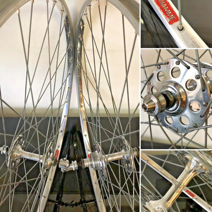 Ruote Campagnolo Gran Sport Nuovo Tipo, con cerchi Fiamme. Per tubolare